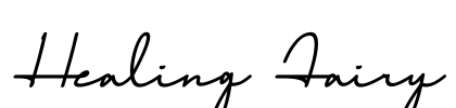Healing Fairy Font Image