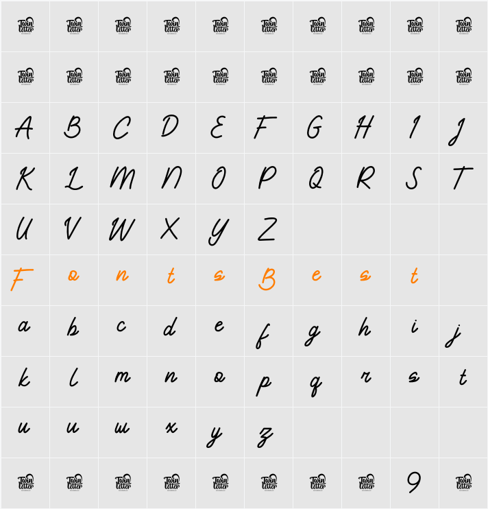 Yamosty Trial Character Map