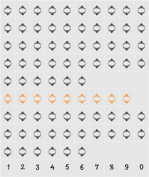 ayat quran 11 Character Map
