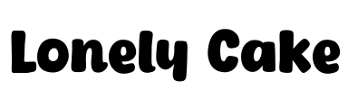 Lonely Cake Font Image
