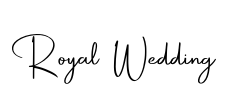 Royal Wedding Font Image