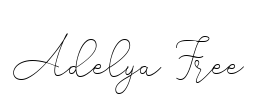 Adelya Free Font Image