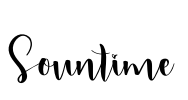 Sountime Font Image