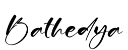 Bathedya Font Image