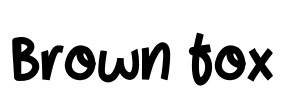 Brown Fox