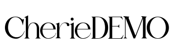 CherieDEMO Font Image
