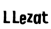 L Lezat Font Image