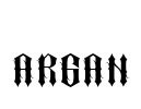 argan Font Image