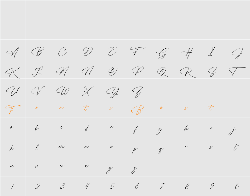 High Spirited Character Map