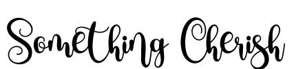 Something Cherish Font Image