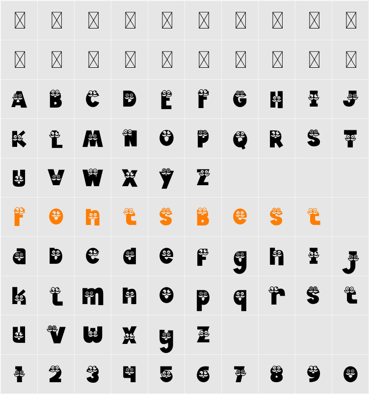 Jester Jumble Funny Character Map