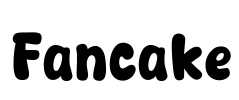 Fancake Font Image