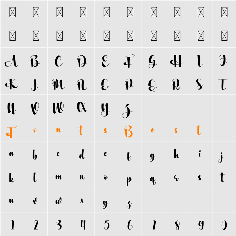 Update Character Map