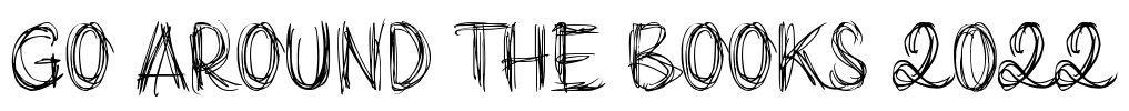 Go around the books 2022 Font Image