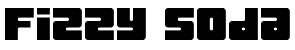 Fizzy Soda Font Image