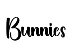 Bunnies Font Image