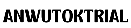ANWUTOKTRIAL Font Image