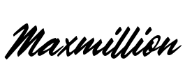 Maxmillion Font Image