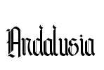 Andalusia Font Image