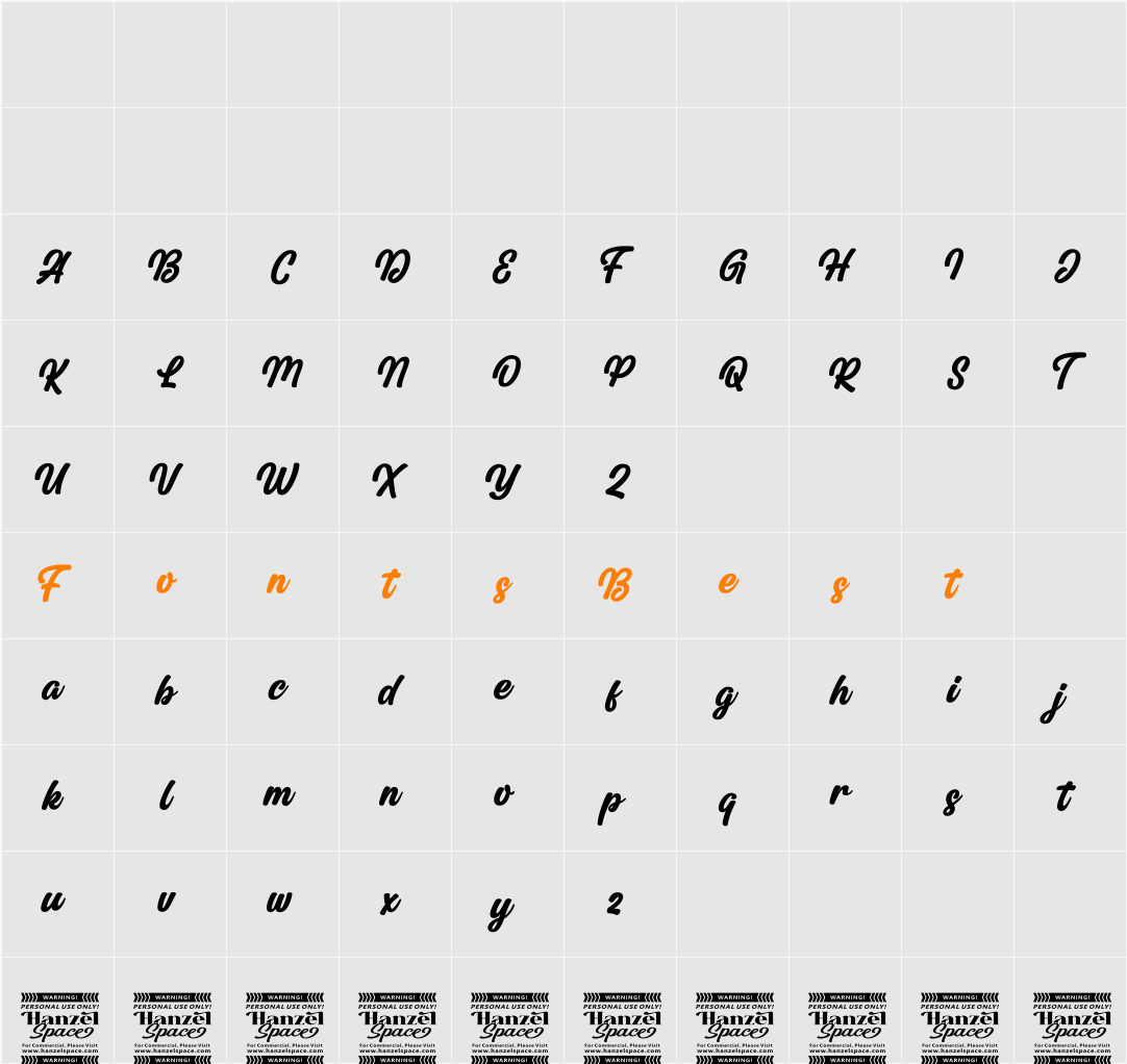 Brilliant Character Map