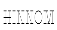 Hinnom Font Image