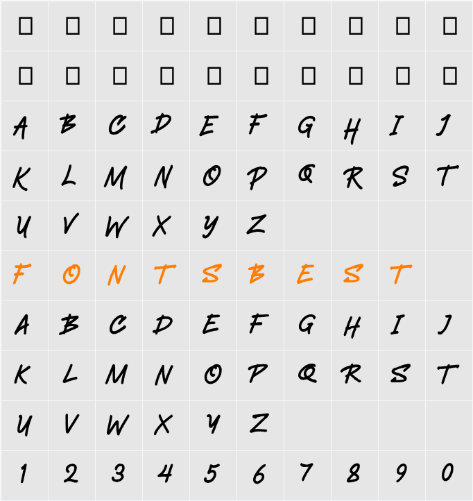 HeAtterS Character Map