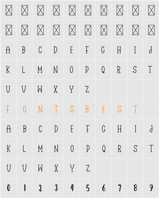 Popsicle Character Map