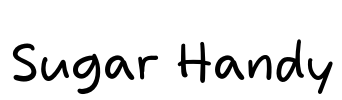 Sugar Handy Font Image