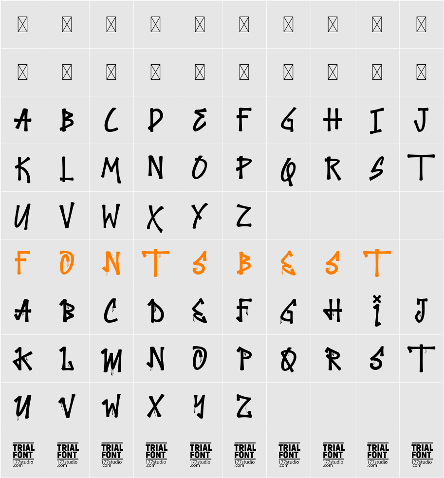Enhances the Richness Demo Character Map