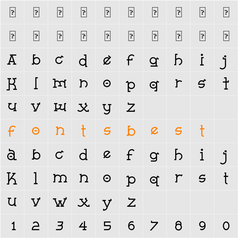 Almost Sanskrit Taj New Character Map