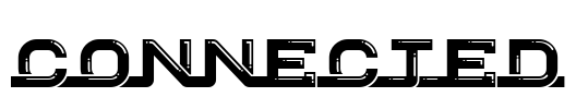 Connected Font Image