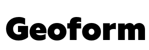 Geoform Font Image