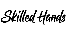 Skilled Hands Font Image