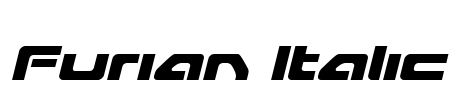 Furian Italic Font Image