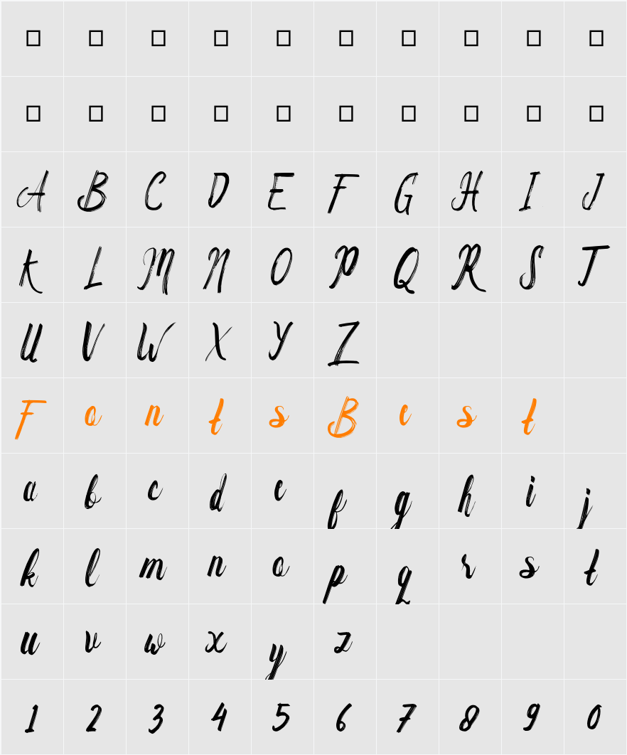 Anny_Graces Character Map