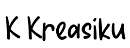 K Kreasiku Font Image