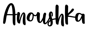 Anoushka Font Image