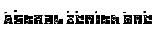 Astral Zenith One Font Image