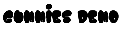 Gummies Demo Font Image