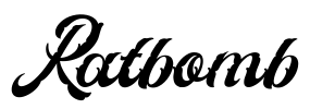 Ratbomb Font Image