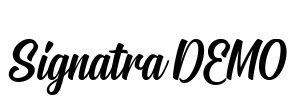 Signatra DEMO Font Image