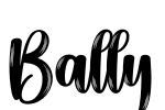Bally Font Image