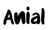 Anial Font Image