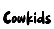 Cowkids Font Image