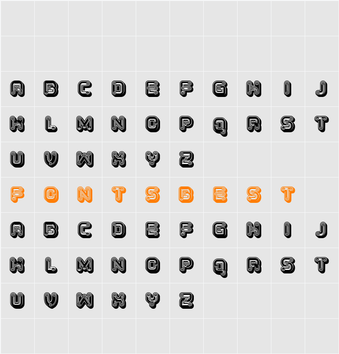 Advisor Filled Character Map