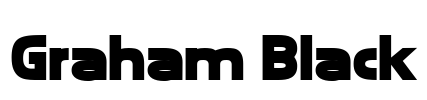 Graham Black Font Image