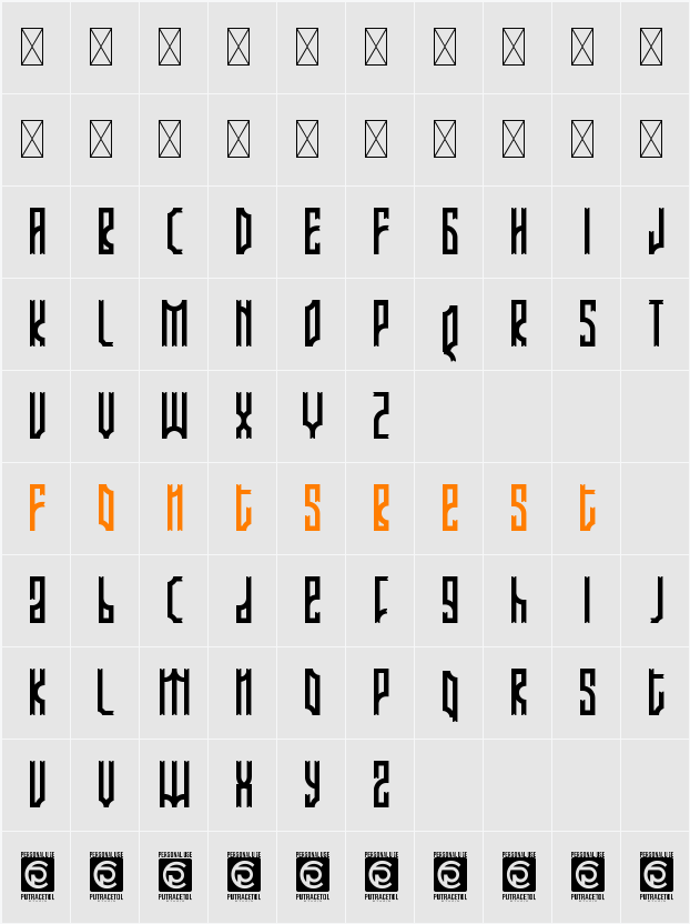 ARJUNKA Free Character Map