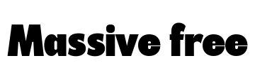 Massive free Font Image