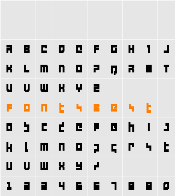 deep data condensed Character Map