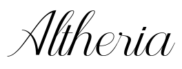 Altheria Font Image